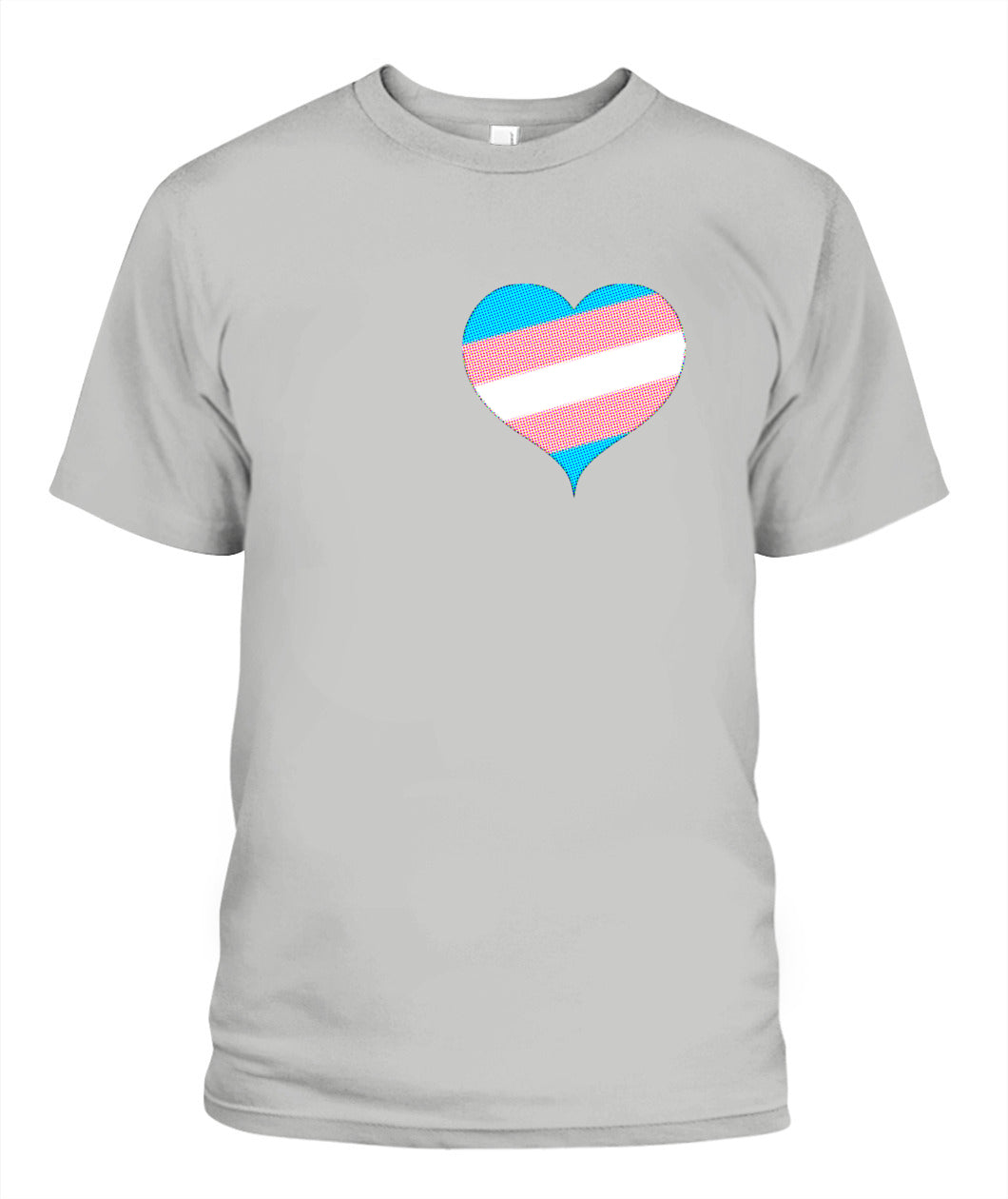 Halftone trans Heart T-Shirt