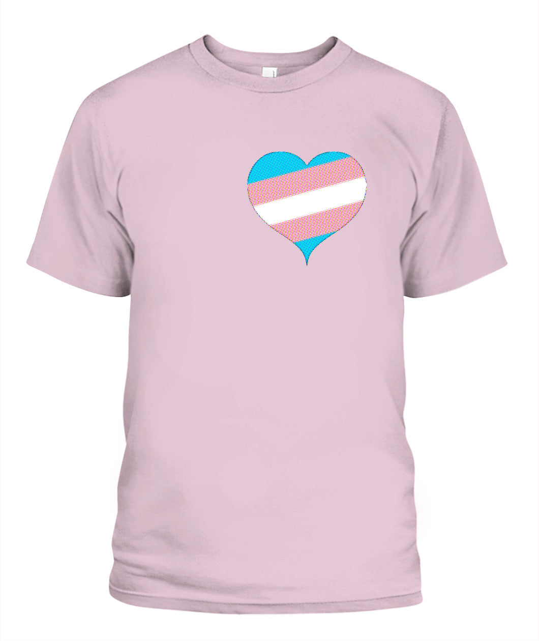 Halftone trans Heart T-Shirt