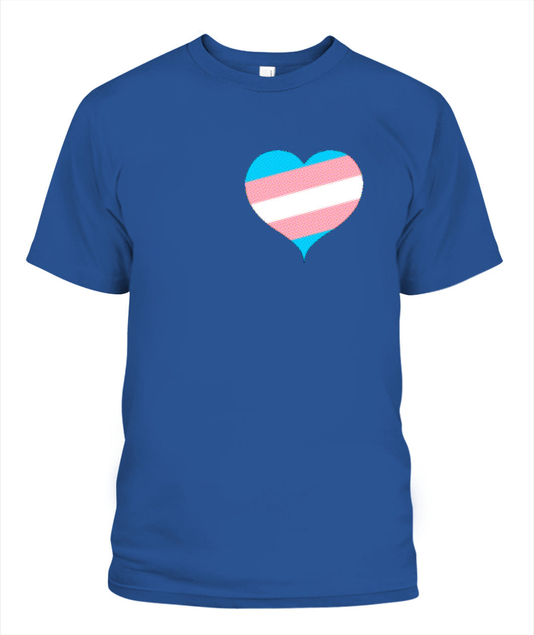 Halftone trans Heart T-Shirt