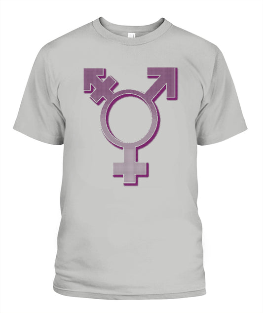 Intersex Dithered Pixel Art Graphic  T-shirt