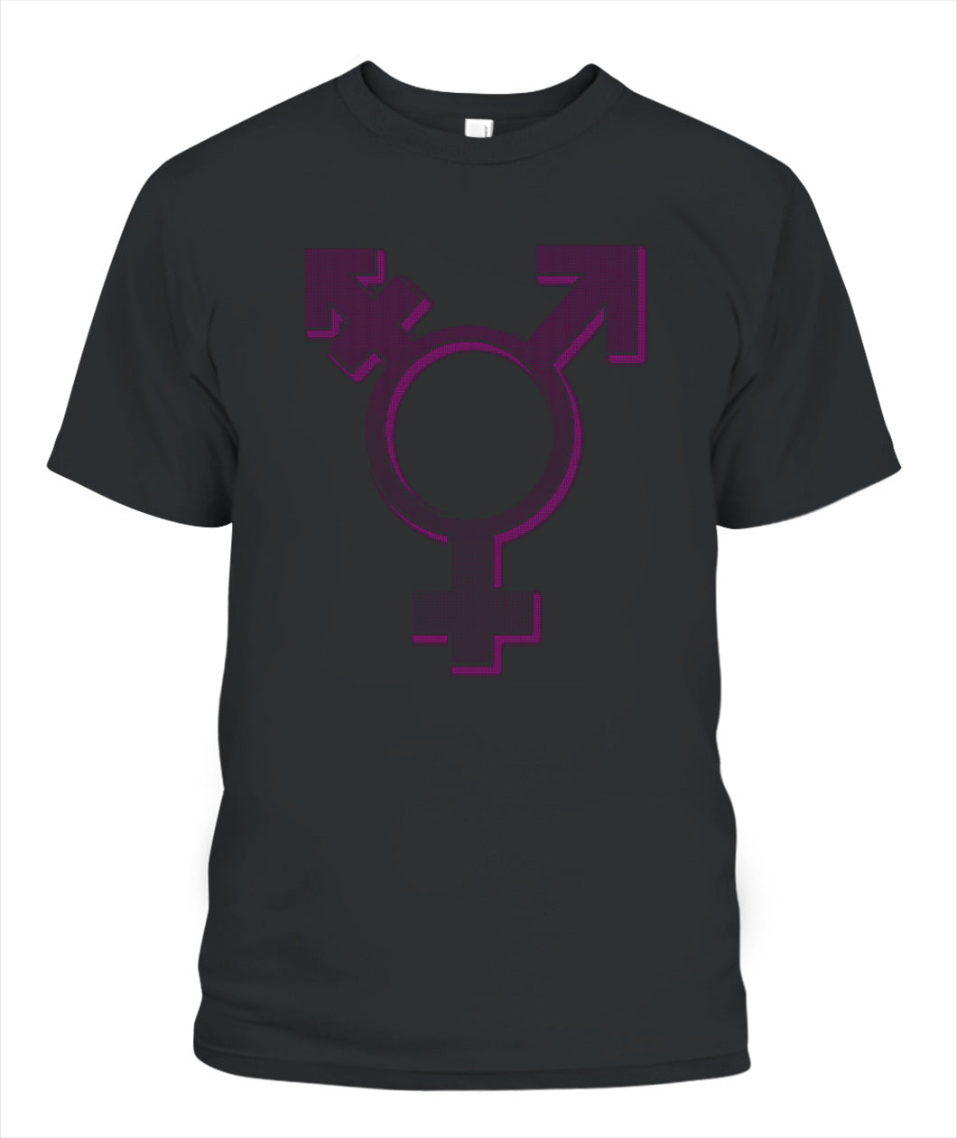 Intersex Dithered Pixel Art Graphic  T-shirt