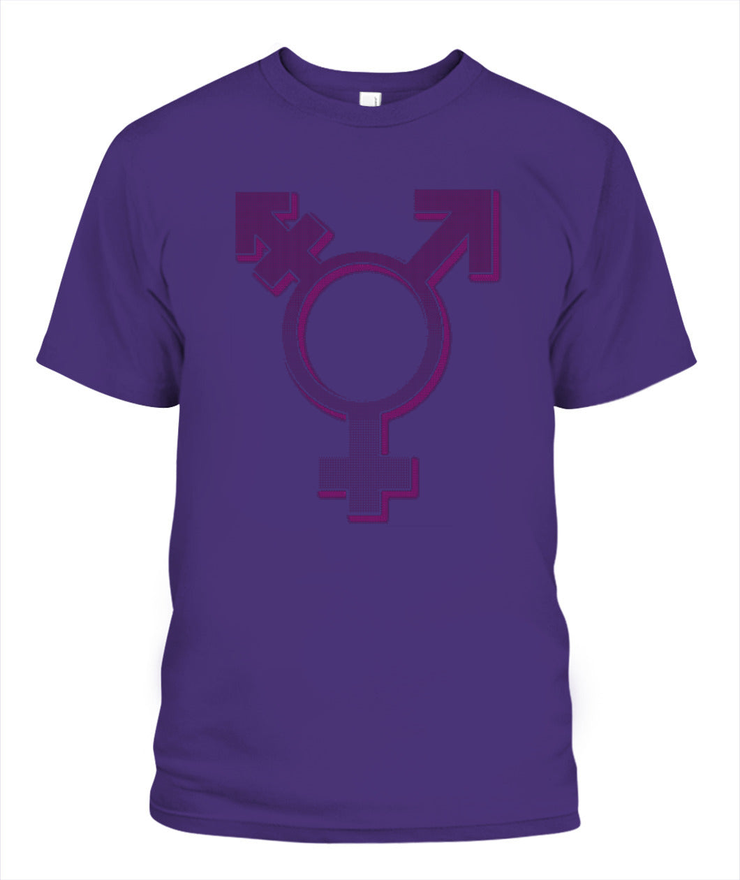 Intersex Dithered Pixel Art Graphic  T-shirt
