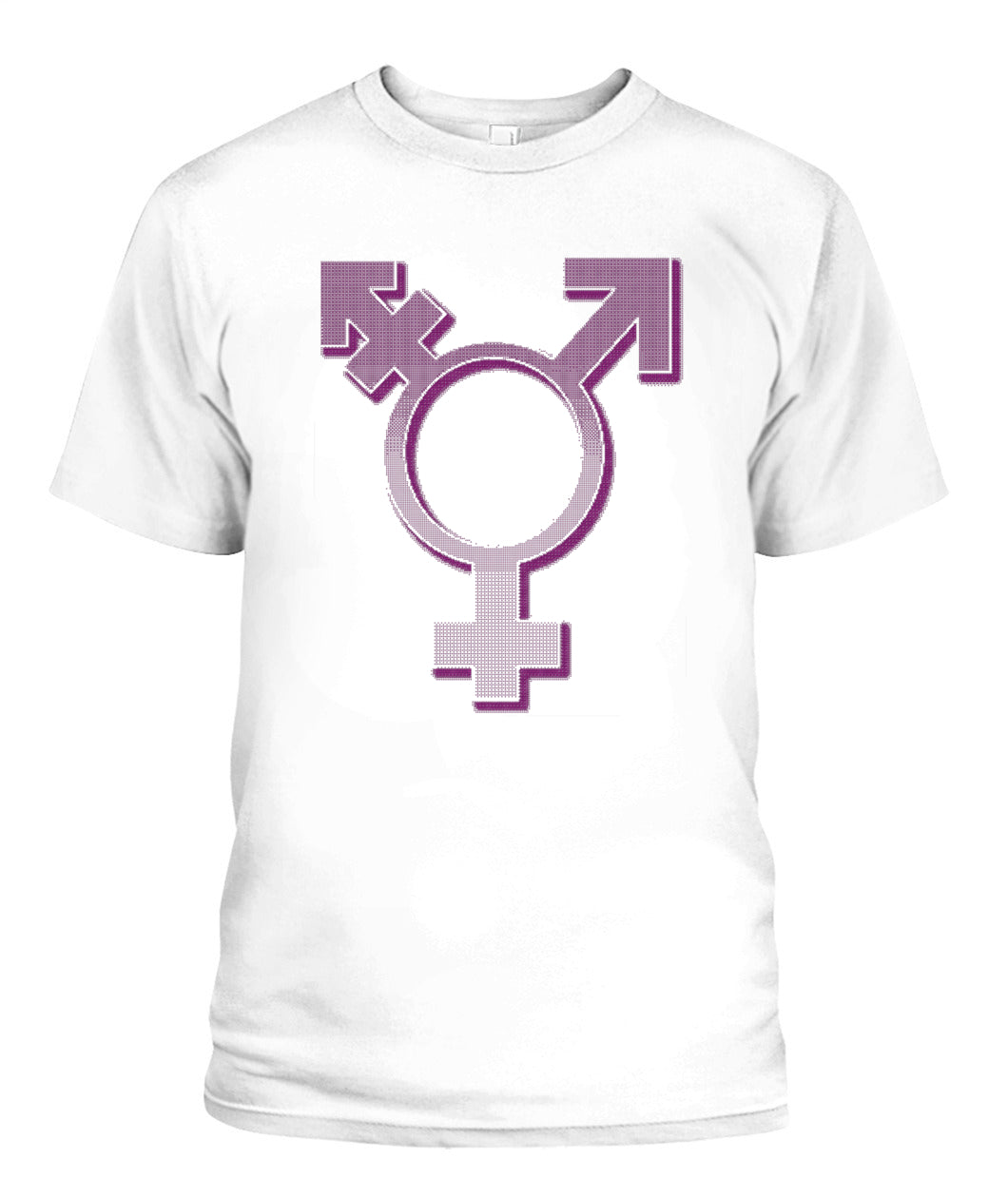 Intersex Dithered Pixel Art Graphic  T-shirt