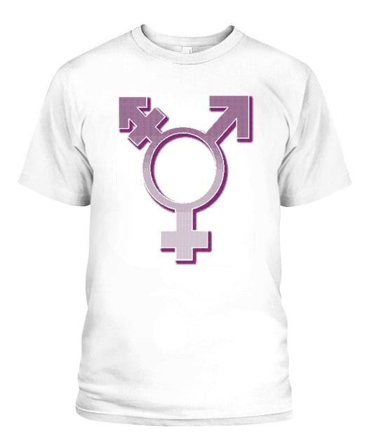 Intersex Dithered Pixel Art Graphic  T-shirt